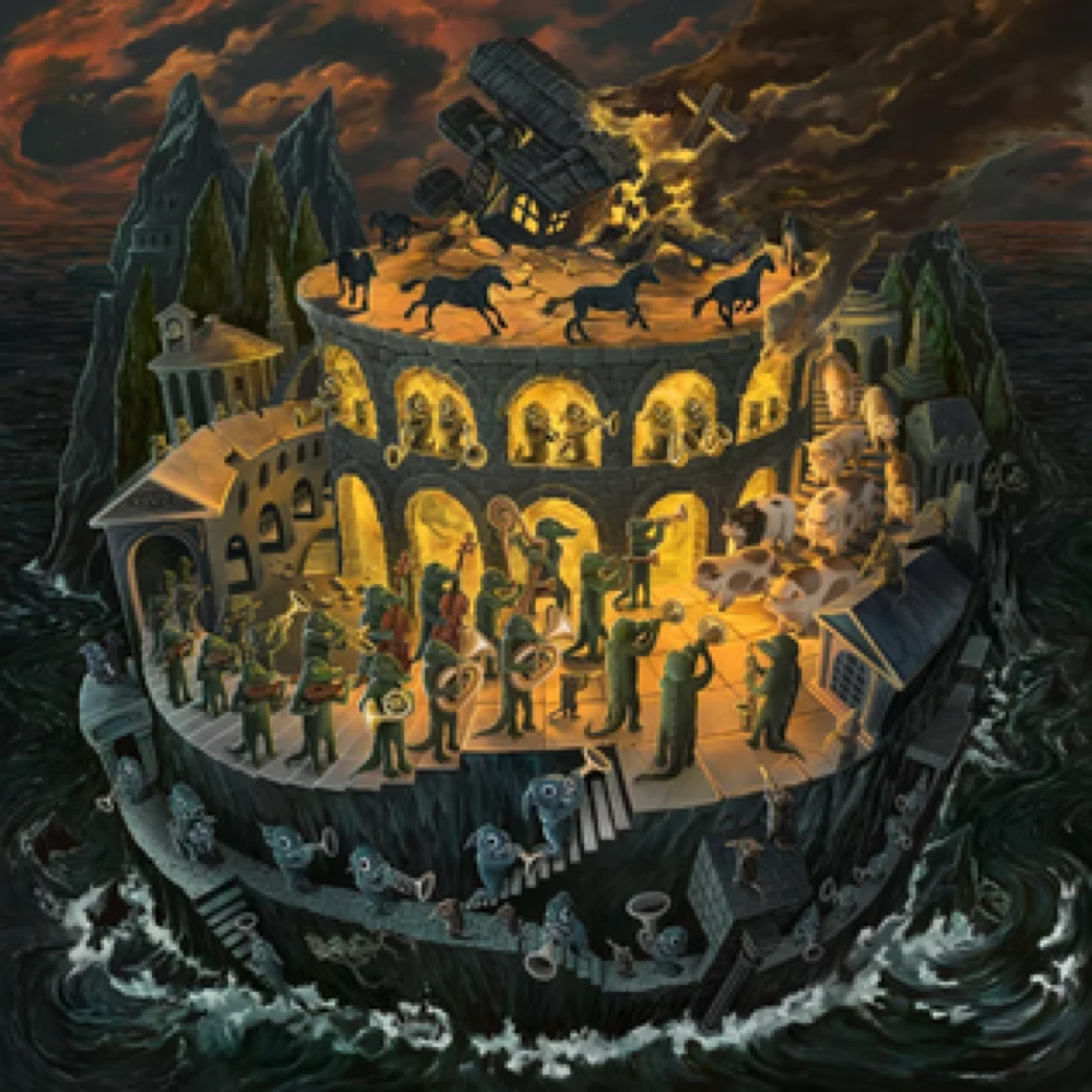 Phantom Island by King Gizzard & the Lizard Wizard album cover