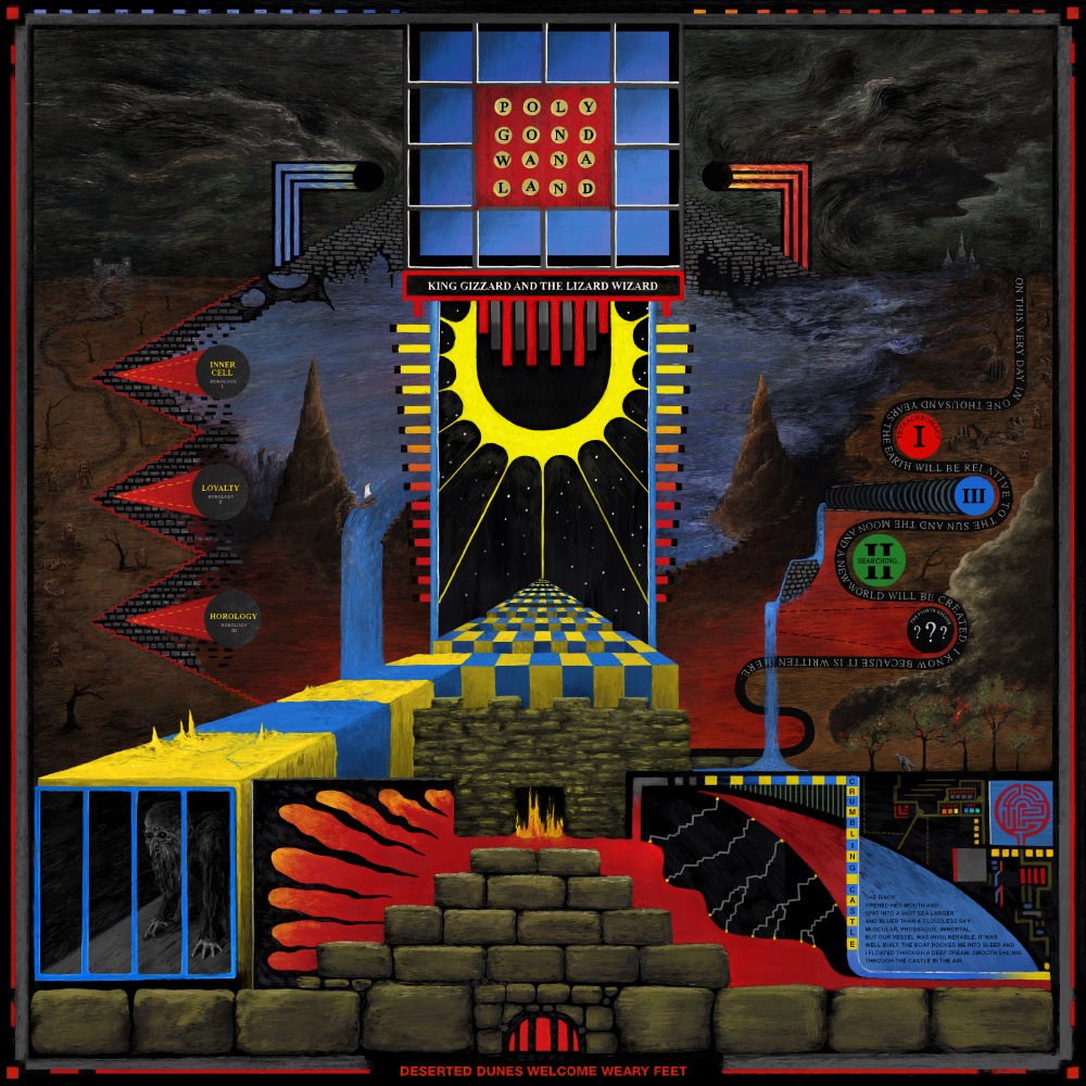 Polygondwanaland by King Gizzard & the Lizard Wizard album cover